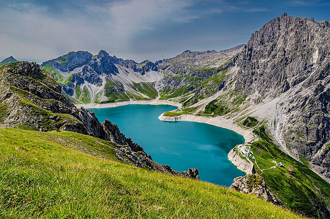 Lünersee Vorarlberg/Österreich